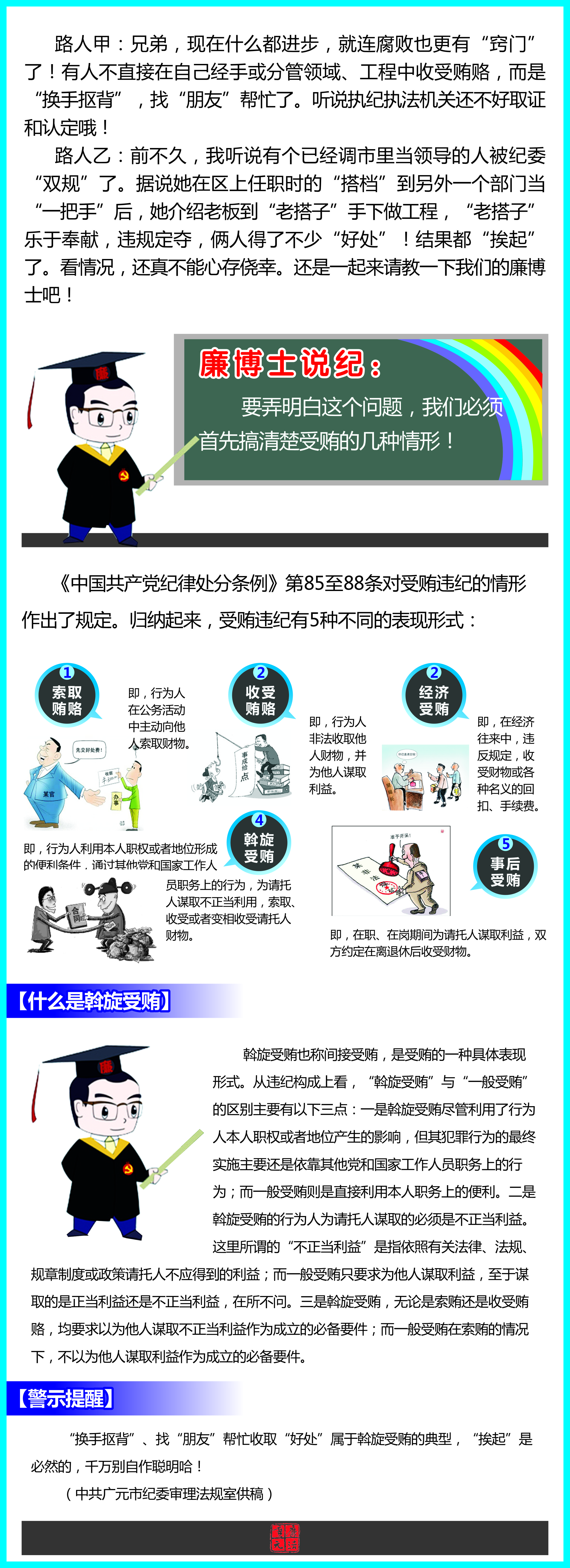廉博士说纪讲法