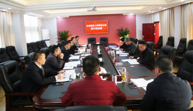市委巡察工作领导小组第22次会议召开