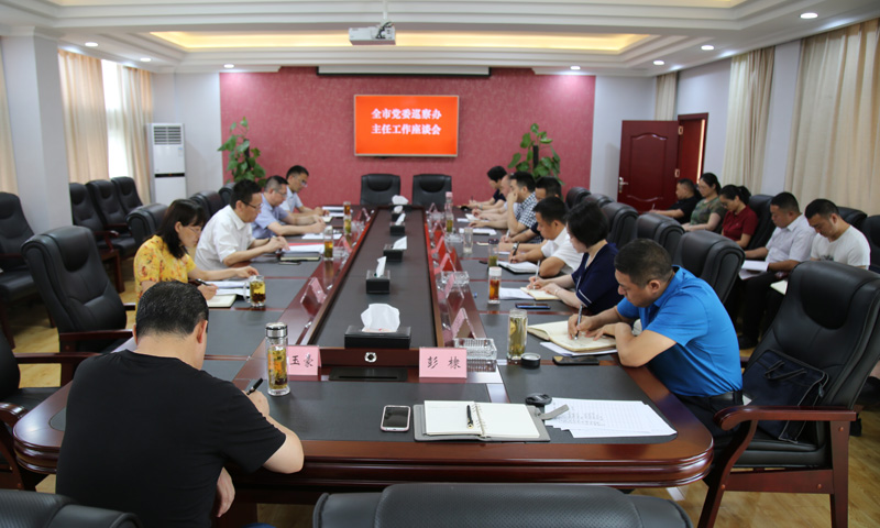 深入学习贯彻中央省市会议精神     持续推动巡察工作高质量发展