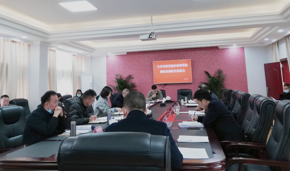 市委巡察办召开延伸巡察村（社区）党组织制度机制建设座谈会