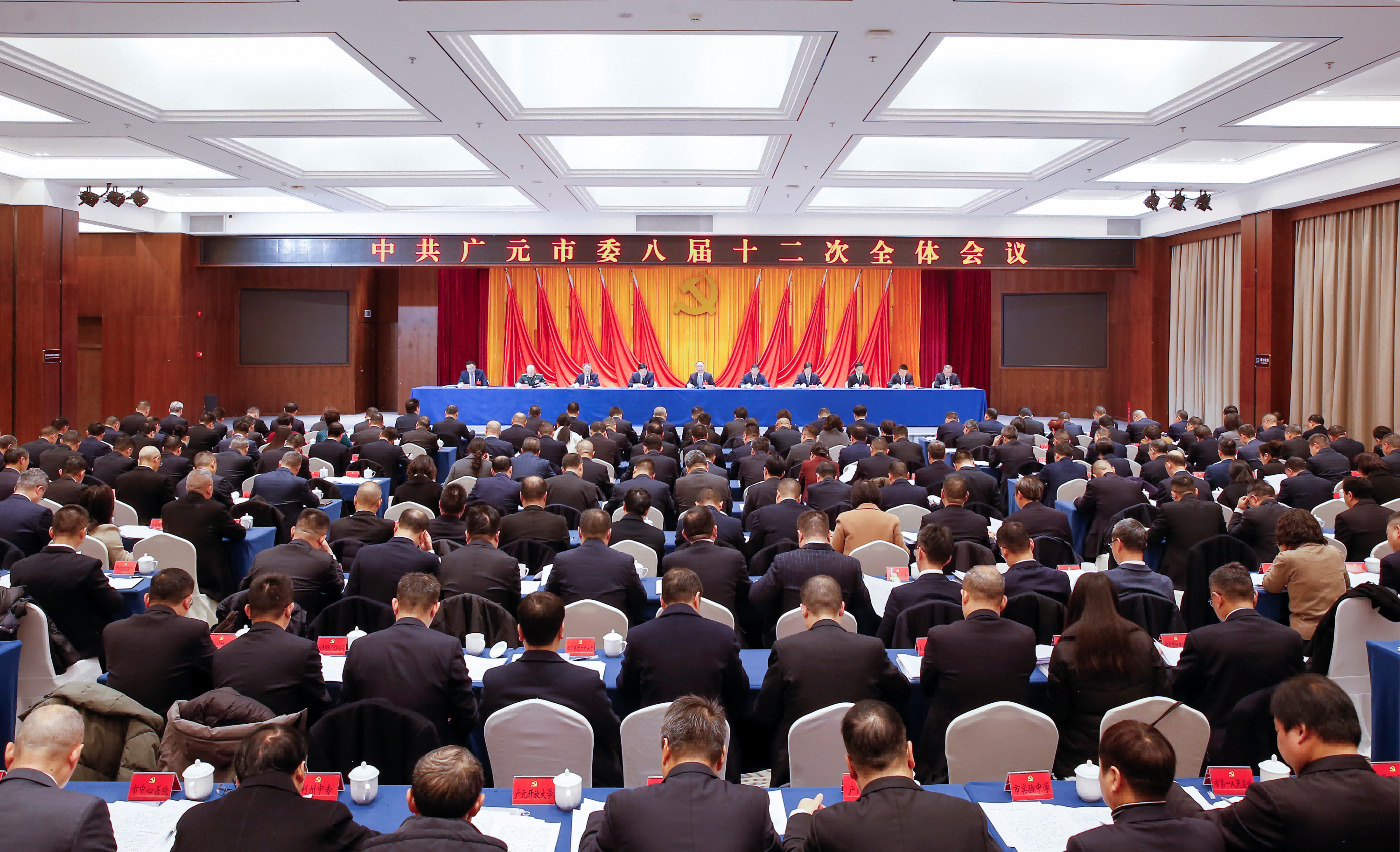 中国共产党广元市第八届委员会第十二次全体会议决议